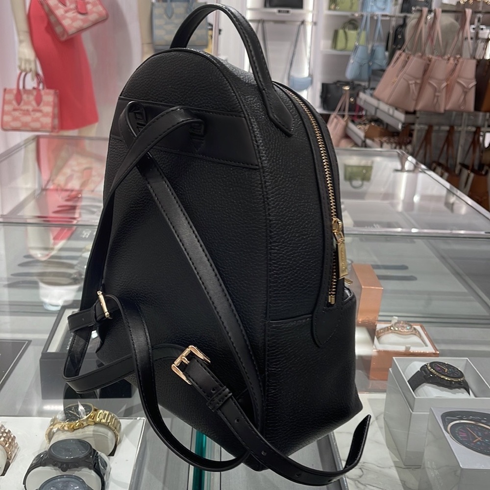Michael Kors Womens Valerie Medium Logo Backpack 30F2G9VB2B
Black
NWT - Picture 4 of 16